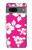 S2246 ハワイのハイビスカスピンク柄 Hawaiian Hibiscus Pink Pattern Google Pixel 7 バックケース、フリップケース・カバー