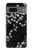 S2544 黒花柄の着物 Japanese Kimono Style Black Flower Pattern Google Pixel 7 バックケース、フリップケース・カバー