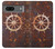S2766 船 ホイール 錆 Ship Wheel Rusty Texture Google Pixel 7 バックケース、フリップケース・カバー