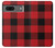 S2931 レッドバッファローチェック柄 Red Buffalo Check Pattern Google Pixel 7 バックケース、フリップケース・カバー