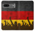 S2966 ドイツサッカー Germany Football Soccer Flag Google Pixel 7 バックケース、フリップケース・カバー