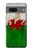 S2976 ウェールズサッカー Wales Football Soccer Red Dragon Flag Google Pixel 7 バックケース、フリップケース・カバー