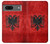 S2982 アルバニアサッカー Albania Football Soccer Red Flag Google Pixel 7 バックケース、フリップケース・カバー