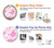 S3036 ピンクフラワーフローラ Pink Sweet Flower Flora Google Pixel 7 バックケース、フリップケース・カバー