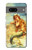 S3184 リトルマーメイドの絵画 Little Mermaid Painting Google Pixel 7 バックケース、フリップケース・カバー