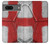 S3316 イングランドの旗ビンテージフットボールのグラフィック England Flag Vintage Football Graphic Google Pixel 7 バックケース、フリップケース・カバー