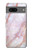 S3482 ピンクの大理石のグラフィックプリント Soft Pink Marble Graphic Print Google Pixel 7 バックケース、フリップケース・カバー