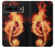 S0493 音楽ノート火災 Music Note Burn Google Pixel 7 Pro バックケース、フリップケース・カバー