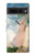 S0998 クロード・モネ 日傘を差す女 Claude Monet Woman with a Parasol Google Pixel 7 Pro バックケース、フリップケース・カバー