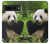 S1073 パンダは食べるのが楽しみ Panda Enjoy Eating Google Pixel 7 Pro バックケース、フリップケース・カバー