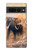 S1292 ダスティエレファントエッグレット Dusty Elephant Egrets Google Pixel 7 Pro バックケース、フリップケース・カバー