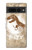 S2372 -ジュラ紀の化石 - T-Rex Jurassic Fossil Google Pixel 7 Pro バックケース、フリップケース・カバー