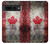 S2490 カナダメープルリーフ旗 Canada Maple Leaf Flag Texture Google Pixel 7 Pro バックケース、フリップケース・カバー