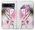 S2579 着物 Japanese Traditional Geisha Kimono Google Pixel 7 Pro バックケース、フリップケース・カバー