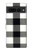 S2842 ブラックとホワイトバッファローチェック柄 Black and White Buffalo Check Pattern Google Pixel 7 Pro バックケース、フリップケース・カバー