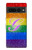 S2899 レインボーLGBTゲイプライド旗 Rainbow LGBT Gay Pride Flag Google Pixel 7 Pro バックケース、フリップケース・カバー