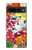 S3205 レトロ花 Retro Art Flowers Google Pixel 7 Pro バックケース、フリップケース・カバー