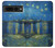 S3336 ヴァン・ゴッホローソンの星空 Van Gogh Starry Night Over the Rhone Google Pixel 7 Pro バックケース、フリップケース・カバー