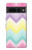 S3514 虹色ジグザグ Rainbow Zigzag Google Pixel 7 Pro バックケース、フリップケース・カバー
