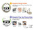 S3664 航空会社の旅行手荷物ラベル Airline Travel Luggage Label Google Pixel 7 Pro バックケース、フリップケース・カバー
