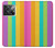 S3678 カラフルなレインボーバーティカル Colorful Rainbow Vertical OnePlus Ace Pro バックケース、フリップケース・カバー