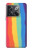 S3799 かわいい縦水彩レインボー Cute Vertical Watercolor Rainbow OnePlus Ace Pro バックケース、フリップケース・カバー