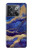 S3906 ネイビー ブルー パープル マーブル Navy Blue Purple Marble OnePlus Ace Pro バックケース、フリップケース・カバー