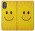 S1146 スマイル黄色の日 Yellow Sun Smile Motorola Moto G Power 2022, G Play 2023 バックケース、フリップケース・カバー