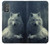S1516 ホワイトウルフ White Wolf Motorola Moto G Power 2022, G Play 2023 バックケース、フリップケース・カバー