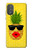 S2443 楽しい パイナップルサングラス 接吻 Funny Pineapple Sunglasses Kiss Motorola Moto G Power 2022, G Play 2023 バックケース、フリップケース・カバー