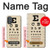 S2502 目の検査図ポスター Eye Exam Chart Decorative Decoupage Poster Motorola Moto G Power 2022, G Play 2023 バックケース、フリップケース・カバー