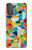 S3391 モザイクアートグラフィック Abstract Art Mosaic Tiles Graphic Motorola Moto G Power 2022, G Play 2023 バックケース、フリップケース・カバー