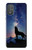S3555 狼 Wolf Howling Million Star Motorola Moto G Power 2022, G Play 2023 バックケース、フリップケース・カバー