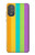 S3678 カラフルなレインボーバーティカル Colorful Rainbow Vertical Motorola Moto G Power 2022, G Play 2023 バックケース、フリップケース・カバー