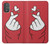 S3701 ミニハートラブサイン Mini Heart Love Sign Motorola Moto G Power 2022, G Play 2023 バックケース、フリップケース・カバー