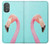 S3708 ピンクのフラミンゴ Pink Flamingo Motorola Moto G Power 2022, G Play 2023 バックケース、フリップケース・カバー