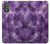 S3713 パープルクォーツアメジストグラフィックプリント Purple Quartz Amethyst Graphic Printed Motorola Moto G Power 2022, G Play 2023 バックケース、フリップケース・カバー