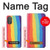 S3799 かわいい縦水彩レインボー Cute Vertical Watercolor Rainbow Motorola Moto G Power 2022, G Play 2023 バックケース、フリップケース・カバー