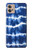S3671 ブルータイダイ Blue Tie Dye Motorola Moto G32 バックケース、フリップケース・カバー