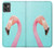 S3708 ピンクのフラミンゴ Pink Flamingo Motorola Moto G32 バックケース、フリップケース・カバー