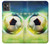 S3844 輝くサッカー サッカーボール Glowing Football Soccer Ball Motorola Moto G32 バックケース、フリップケース・カバー