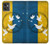 S3857 平和鳩 ウクライナの旗 Peace Dove Ukraine Flag Motorola Moto G32 バックケース、フリップケース・カバー