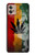 S3890 レゲエ ラスタ フラッグ スモーク Reggae Rasta Flag Smoke Motorola Moto G32 バックケース、フリップケース・カバー