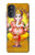 S0896 主ガネシュ・ヒンズー教徒の神 Lord Ganesh Hindu God Motorola Moto G52, G82 5G バックケース、フリップケース・カバー