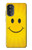 S1146 スマイル黄色の日 Yellow Sun Smile Motorola Moto G52, G82 5G バックケース、フリップケース・カバー