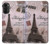 S2211 パリエッフェル塔ポストカード Paris Postcard Eiffel Tower Motorola Moto G52, G82 5G バックケース、フリップケース・カバー