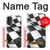 S2408 市松模様のスポーツ レース旗 Checkered Winner Flag Motorola Moto G52, G82 5G バックケース、フリップケース・カバー