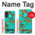 S2688 アクアターコイズ宝石グラフィックプリント Aqua Copper Turquoise Gemstone Graphic Printed Motorola Moto G52, G82 5G バックケース、フリップケース・カバー