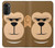 S2721 可愛い気難しい猿の漫画 Cute Grumpy Monkey Cartoon Motorola Moto G52, G82 5G バックケース、フリップケース・カバー