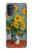 S2937 クロード・モネ ひまわり Claude Monet Bouquet of Sunflowers Motorola Moto G52, G82 5G バックケース、フリップケース・カバー
